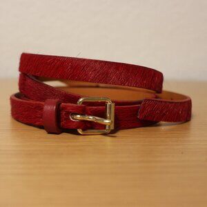 Maison Boinet Red Belt